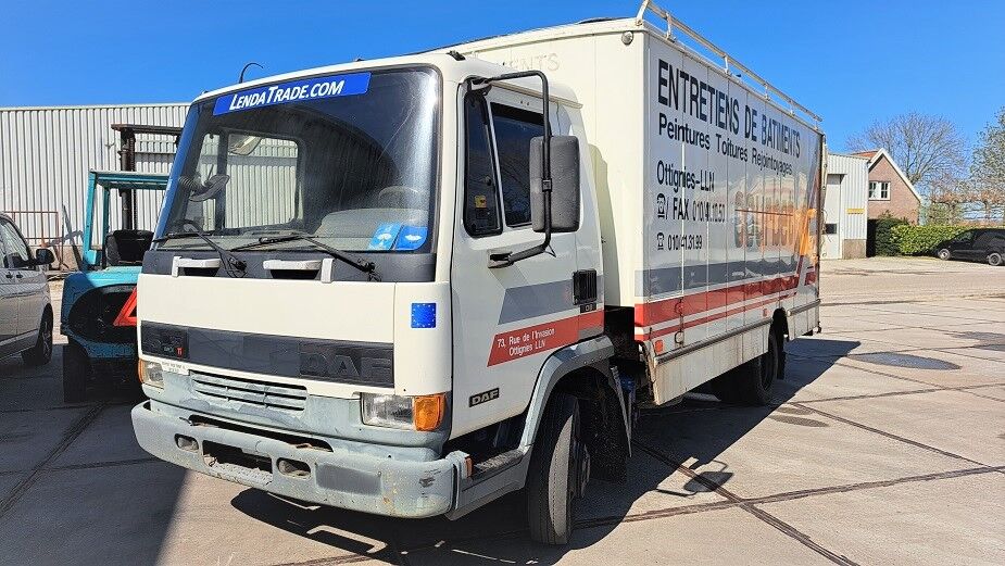 camion furgone DAF 45.130 Ti * Spring-Spring * Manual Pump *